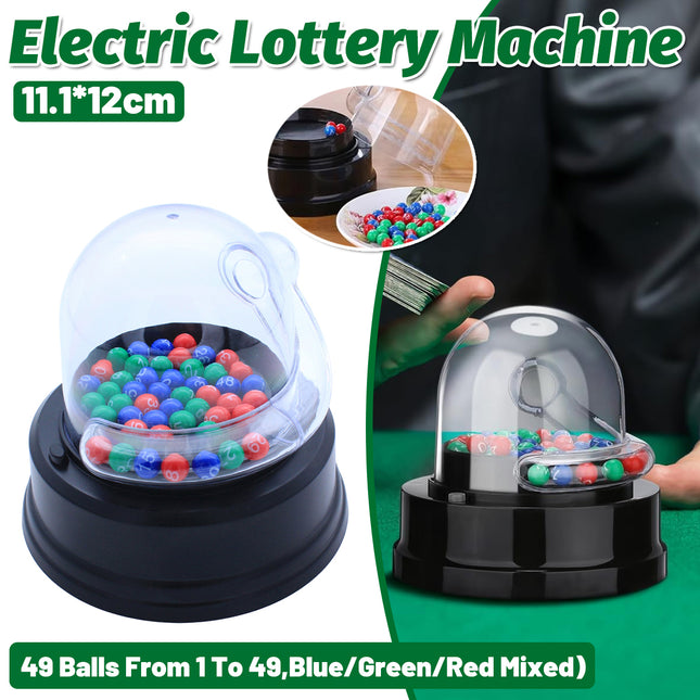 Electric Number Picker Party Mini Game Machine Number Drawing Device