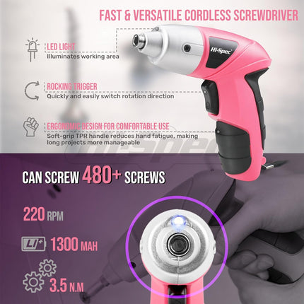 3.6V Electric Screwdriver Set Durable for Home Repair DIY Furniture Installation