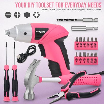 3.6V Electric Screwdriver Set Durable for Home Repair DIY Furniture Installation