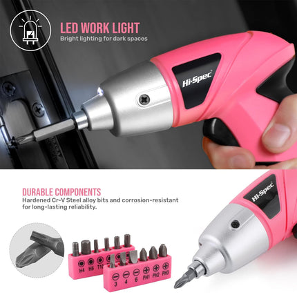 3.6V Electric Screwdriver Set Durable for Home Repair DIY Furniture Installation