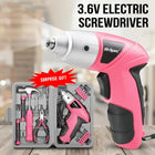 3.6V Electric Screwdriver Set Durable for Home Repair DIY Furniture Installation