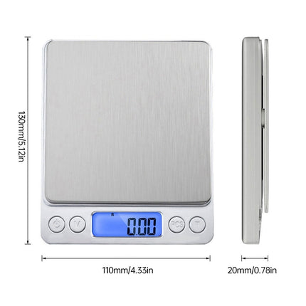 Mini Electronic Pocket Scale Portable Household Kitchen Scale Compact Weighing