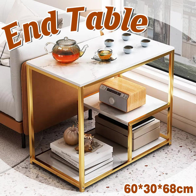 Marble Coffee Table Nesting Tables Sofa Side Bed End Modern Home Furniture