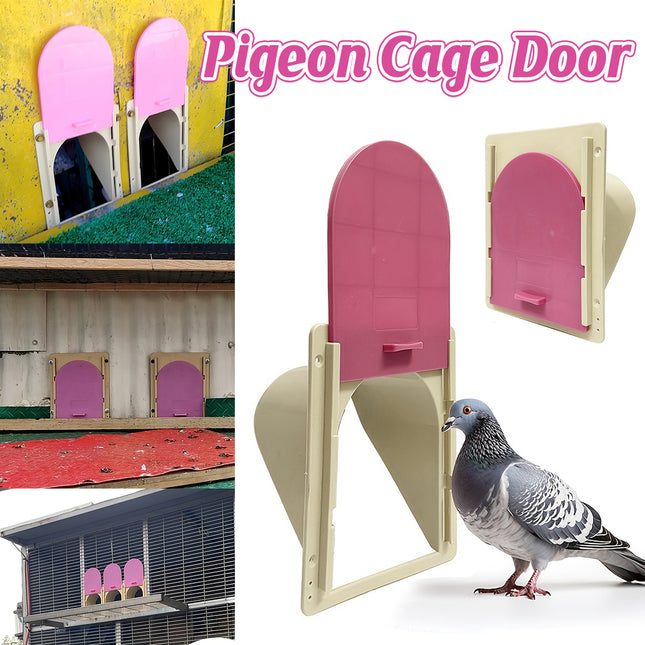 Pigeon Entry Door Cage Accessory Jump Bar Racing Pigeon Loft Entrance Tool