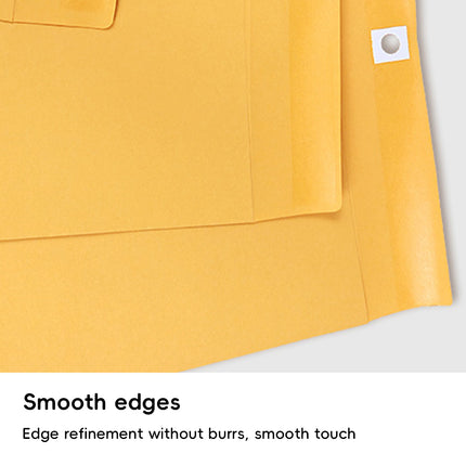 Yellow Kraft Paper Envelope 120gsm Metal Clasp Mailing Documents Office Use