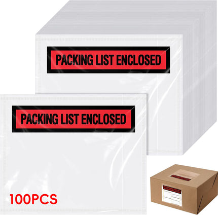100pc Self Adhesive Plastic Mailing Postal Shipping Document Envelope Bag Supply