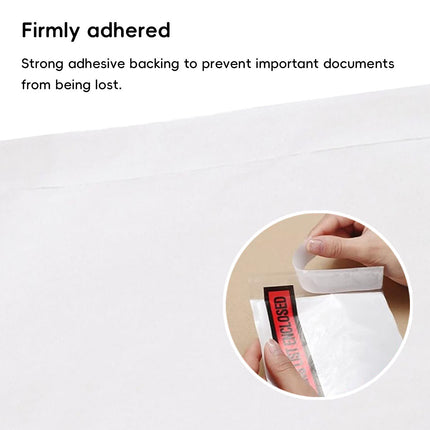 100pc Self Adhesive Plastic Mailing Postal Shipping Document Envelope Bag Supply