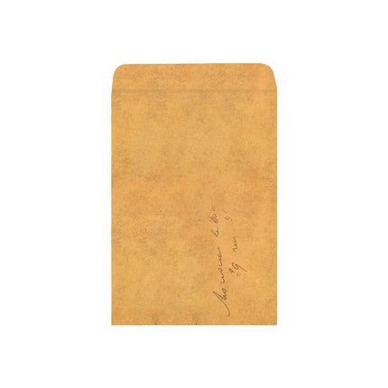 50PCS Vintage Kraft Paper Envelopes Self-Adhesive Durable for Invitations Use