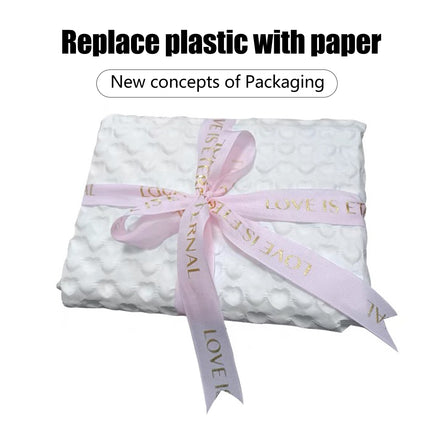 Embossed Kraft Paper Packaging Sheet White Texture Wrap Paper Gift Wrapping