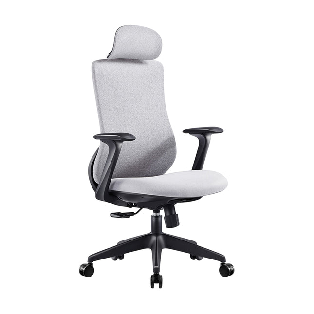 Ergonomic Office Chair S-Shaped Comfort High Elastic Foam Breathable Adjustable