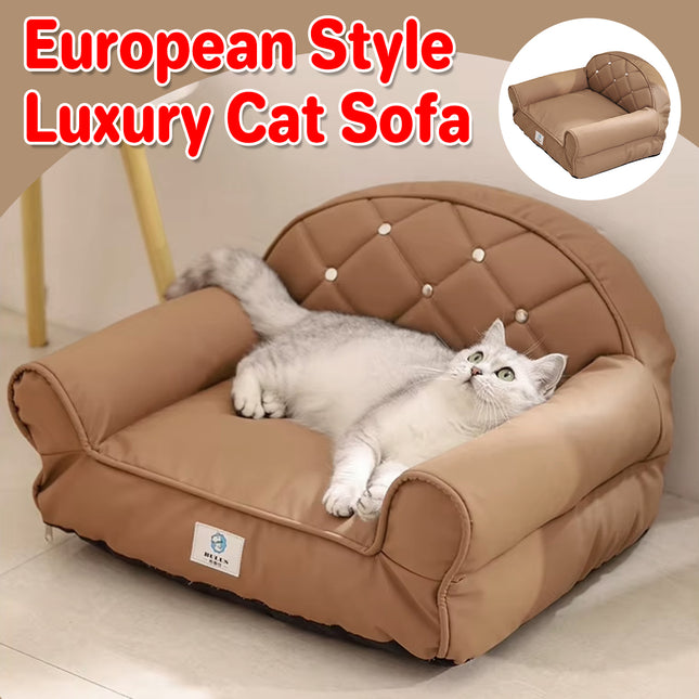 Waterproof Pet Sofa Bed Anti Scratch Cat Nest Dog Couch Four Seasons Mat Use