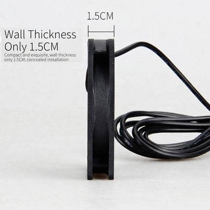 USB Exhaust Fan for Terrarium Mesh Lids with Switch