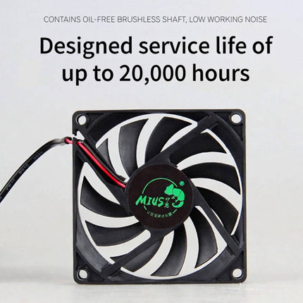 USB Exhaust Fan for Terrarium Mesh Lids with Switch