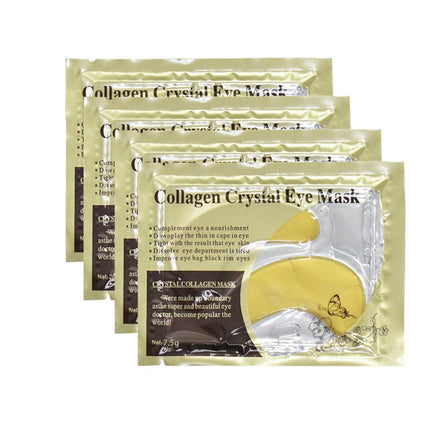20PCS Gold Gel Anti-Wrinkle Dark Circle Collagen Under Eye Patches Pad Mask VIC