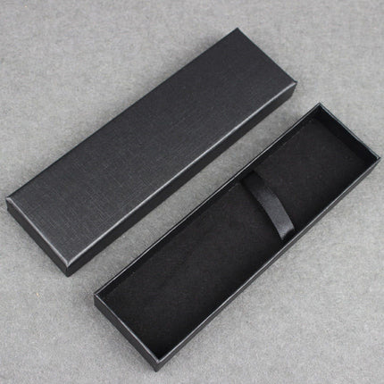 Black Pen Gift Box Set 20pcs Clamshell Storage Case for Fountain Ballpoint