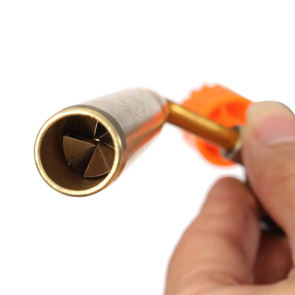 Windproof Butane Gas Torch Adjustable Flame Burner for Kitchen BBQ Welding Camping