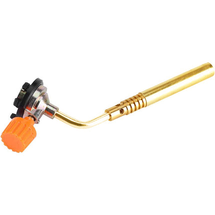 Windproof Butane Gas Torch Adjustable Flame Burner for Kitchen BBQ Welding Camping