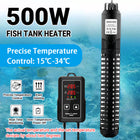 Smart Fish Tank Heater Energy Efficient Thermostat Adjustable for Fresh Water