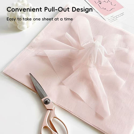 Milk Cotton Flower Wrapping Paper 190 Sheets Florist Bouquet Gift Packaging