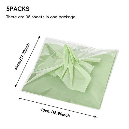 Milk Cotton Flower Wrapping Paper 190 Sheets Florist Bouquet Gift Packaging