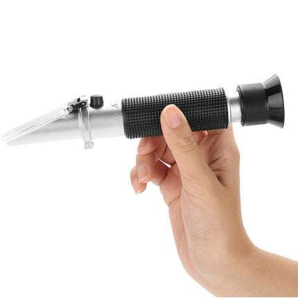 Portable Atc Refractometer 0-32% Brix Tester For Sugar Fruit Alcohol Meter Au