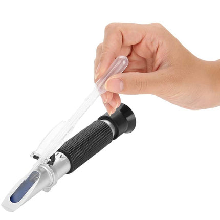 Portable Atc Refractometer 0-32% Brix Tester For Sugar Fruit Alcohol Meter Au