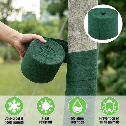 2pcs Tree Cold Protection Wrap Insulating Cloth Warming Cover Winter Gardening