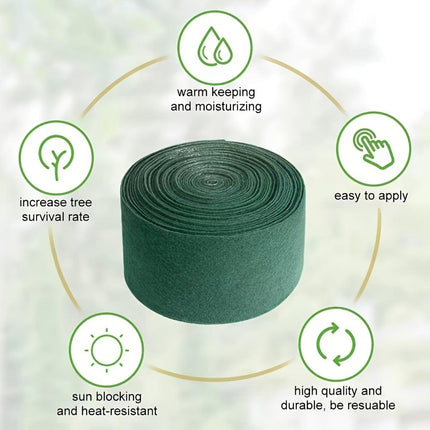 2pcs Tree Cold Protection Wrap Insulating Cloth Warming Cover Winter Gardening
