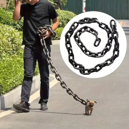Novelty Plastic Chain Prop Leash for Tiny Dogs