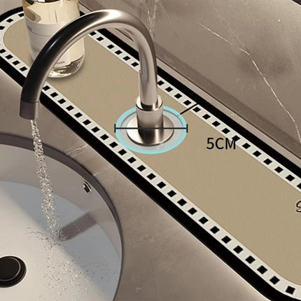 Diatom Mud Faucet Suction Mat 10cm Sink Drain Pad Bathroom Kitchen Absorbent Pad