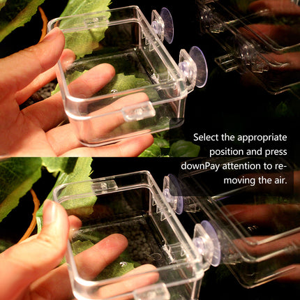 Suction Cup Reptile Feeder Dish Anti-escape Reptile Feeder For Snakes Turtles
