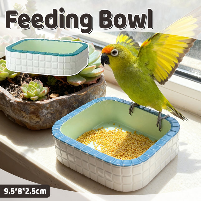 Small Pet Water Bowl Food Bowl Non Slip Durable Easy Clean For Birds Small Animals