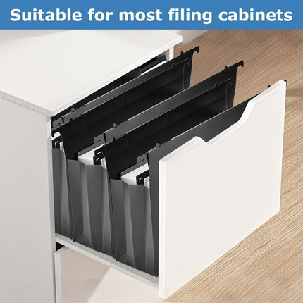 Waterproof Hanging File Folder Durable Tear Resistant  for Document Storage