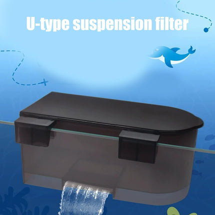 U Shaped Hanging Aquarium Filter Box Without Pump