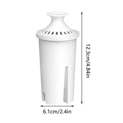3 PCS Water Bottle Filter 6.1×6.1×12.3cm Removes Impurities Fits Most Bottles