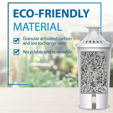 3 PCS Water Bottle Filter 6.1×6.1×12.3cm Removes Impurities Fits Most Bottles