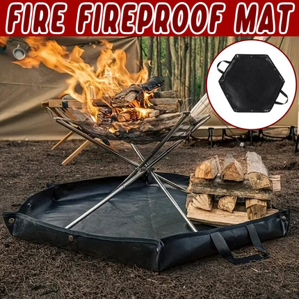Silicone Fireproof Mat Heavy Duty Grill Pad Heat Resistant Protection Cooking