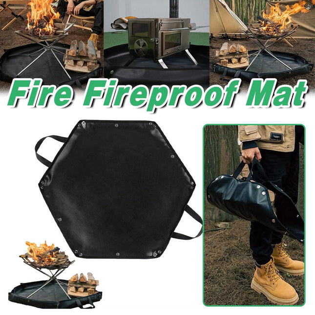 Silicone Fireproof Mat Heavy Duty Grill Pad Heat Resistant Protection Cooking