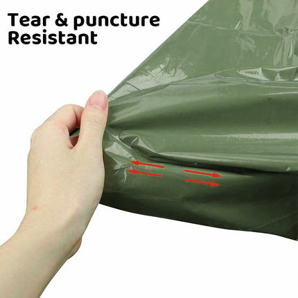 2PCS First Aid Emergency Raincoat Waterproof Durable Warm Keeping Emergency Use