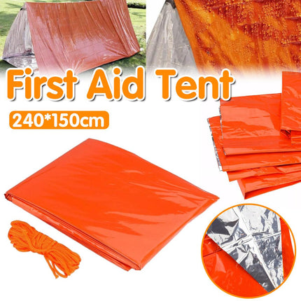 Outdoor Emergency First Aid Tent Survival Shelter Waterproof Camping Gear
