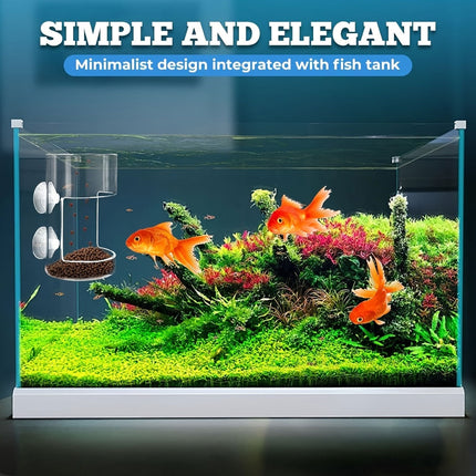 Fish Food Feeding Ring Floating Dispenser Ring Suspension Frame Aquarium Feeder