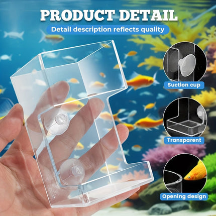 Fish Food Feeding Ring Floating Dispenser Ring Suspension Frame Aquarium Feeder