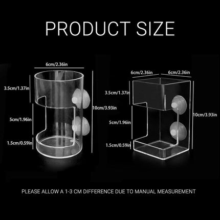 Fish Food Feeding Ring Floating Dispenser Ring Suspension Frame Aquarium Feeder