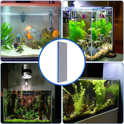 Aquarium Filter Sponge 2pcs 8 Layer Foam Pad Fish Tank 50 x 11 x 2cm