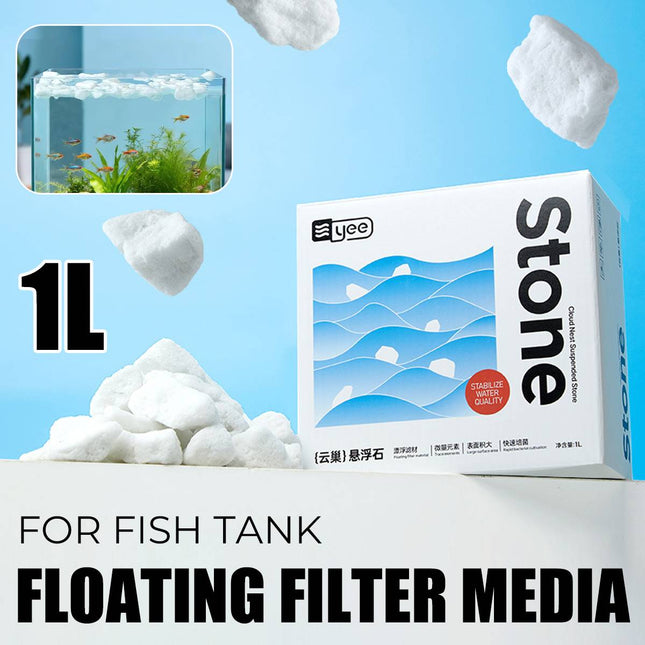 Aquarium Suspension Bio Filter Media Bacteria House 1L for Fish Tank