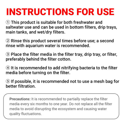 Aquarium Suspension Bio Filter Media Bacteria House 1L for Fish Tank
