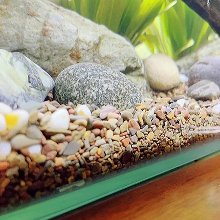 Natural Stream Sand Aquarium Gravel Substrate for Fish Tank Aquascaping