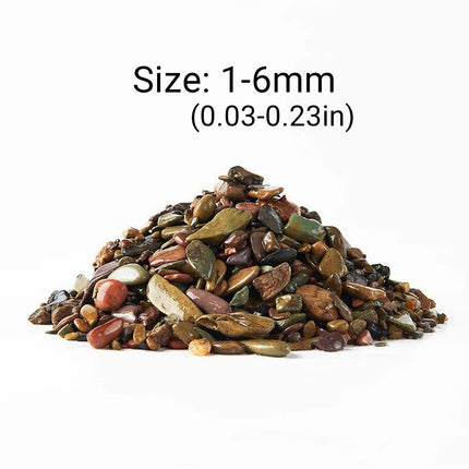 Natural Stream Sand Aquarium Gravel Substrate for Fish Tank Aquascaping