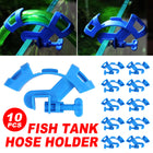 10PCS Aquarium Water Changer Tube Clip Fish Tank Pipe Fixing Clip Durable