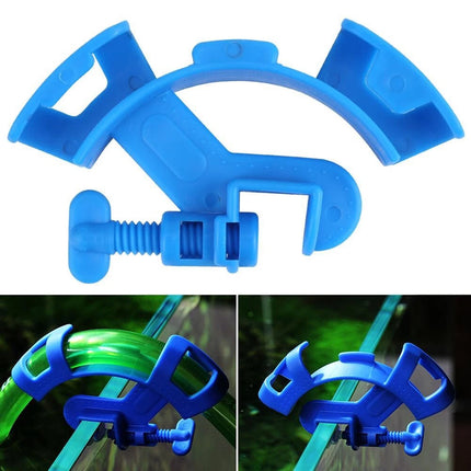 10PCS Aquarium Water Changer Tube Clip Fish Tank Pipe Fixing Clip Durable